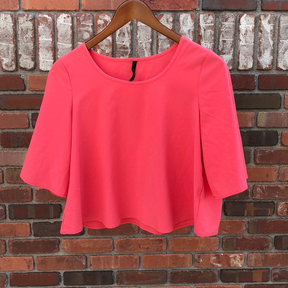 Coral Blouse